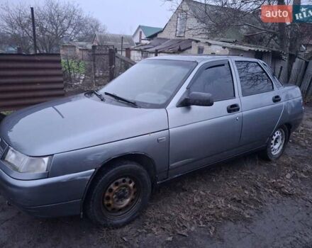 Сірий ВАЗ 2110, об'ємом двигуна 1.6 л та пробігом 370 тис. км за 1400 $, фото 6 на Automoto.ua