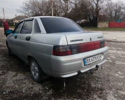 Серый ВАЗ 2110, объемом двигателя 1.6 л и пробегом 160 тыс. км за 1600 $, фото 2 на Automoto.ua