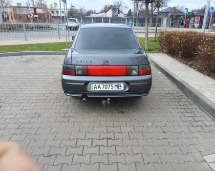 Серый ВАЗ 2110, объемом двигателя 1.6 л и пробегом 378 тыс. км за 1500 $, фото 1 на Automoto.ua