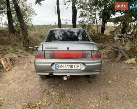 Серый ВАЗ 2110, объемом двигателя 1.6 л и пробегом 247 тыс. км за 2500 $, фото 3 на Automoto.ua