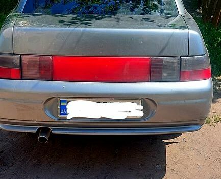 Серый ВАЗ 2110, объемом двигателя 1.6 л и пробегом 230 тыс. км за 2500 $, фото 1 на Automoto.ua