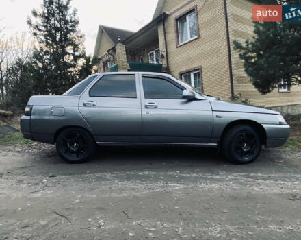 Серый ВАЗ 2110, объемом двигателя 1.6 л и пробегом 245 тыс. км за 3000 $, фото 6 на Automoto.ua