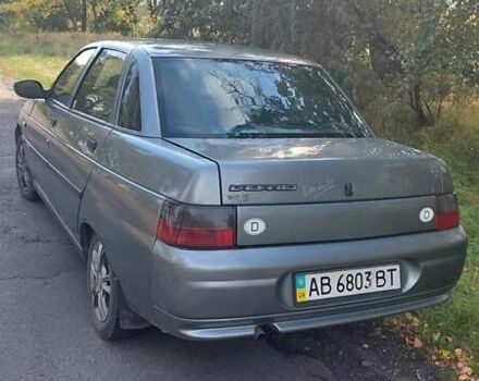 Сірий ВАЗ 2110, об'ємом двигуна 1.6 л та пробігом 224 тис. км за 1150 $, фото 1 на Automoto.ua