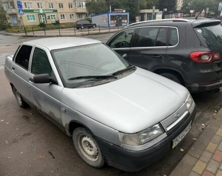 Серый ВАЗ 2110, объемом двигателя 1.6 л и пробегом 250 тыс. км за 850 $, фото 3 на Automoto.ua