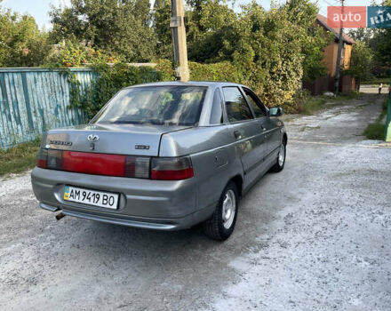 Сірий ВАЗ 2110, об'ємом двигуна 1.6 л та пробігом 200 тис. км за 999 $, фото 6 на Automoto.ua