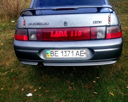 Серый ВАЗ 2110, объемом двигателя 1.6 л и пробегом 188 тыс. км за 1100 $, фото 5 на Automoto.ua