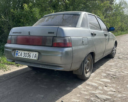 Серый ВАЗ 2110, объемом двигателя 1.6 л и пробегом 203 тыс. км за 1100 $, фото 2 на Automoto.ua