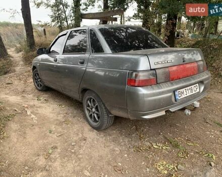 Серый ВАЗ 2110, объемом двигателя 1.6 л и пробегом 247 тыс. км за 2500 $, фото 2 на Automoto.ua