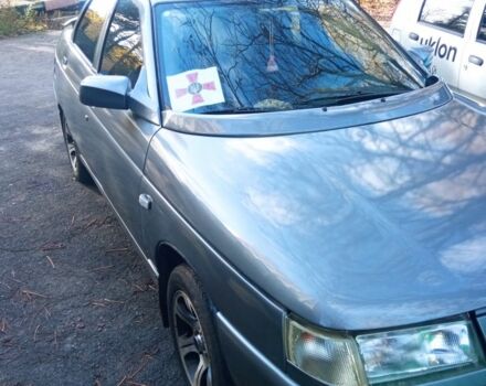 Серый ВАЗ 2110, объемом двигателя 1.6 л и пробегом 285 тыс. км за 2500 $, фото 1 на Automoto.ua