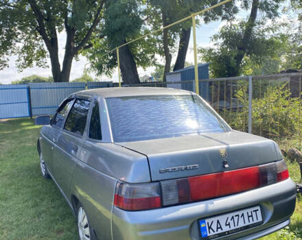 Сірий ВАЗ 2110, об'ємом двигуна 1.6 л та пробігом 267 тис. км за 1200 $, фото 2 на Automoto.ua