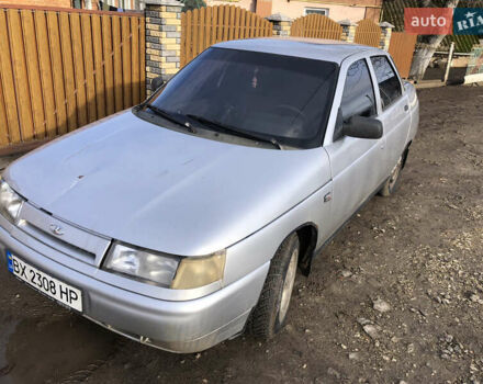 Серый ВАЗ 2110, объемом двигателя 1.6 л и пробегом 250 тыс. км за 1000 $, фото 1 на Automoto.ua