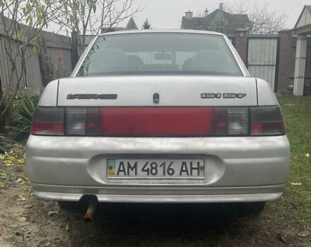 Серый ВАЗ 2110, объемом двигателя 1.6 л и пробегом 181 тыс. км за 1750 $, фото 3 на Automoto.ua