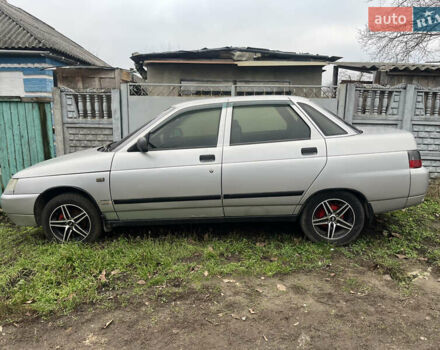 Серый ВАЗ 2110, объемом двигателя 1.6 л и пробегом 320 тыс. км за 1400 $, фото 1 на Automoto.ua