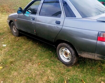 Серый ВАЗ 2110, объемом двигателя 1.6 л и пробегом 188 тыс. км за 1100 $, фото 4 на Automoto.ua