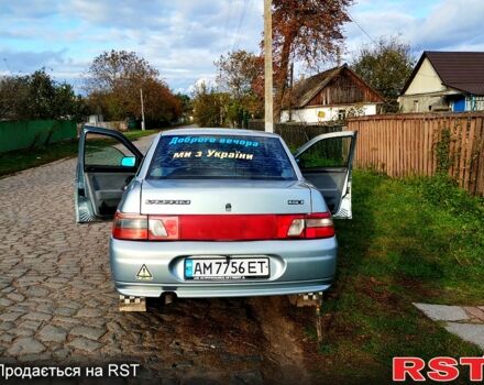 ВАЗ 2110 2007 в Житомире на Automoto.ua Серый ВАЗ 2110, объемом двигателя 1.6 л и пробегом 300 тыс. км за 2325 $, фото 4 на Automoto.ua