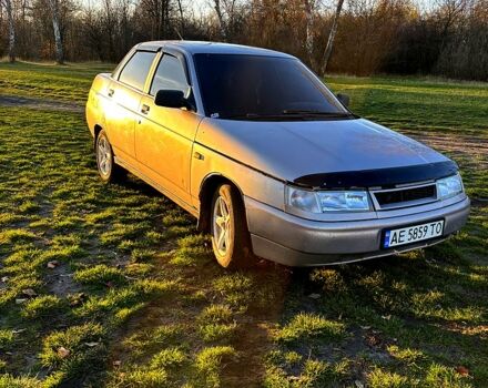 Серый ВАЗ 2110, объемом двигателя 1.6 л и пробегом 220 тыс. км за 1700 $, фото 1 на Automoto.ua