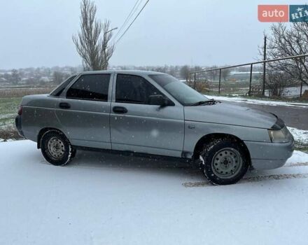 Серый ВАЗ 2110, объемом двигателя 1.6 л и пробегом 160 тыс. км за 2050 $, фото 1 на Automoto.ua