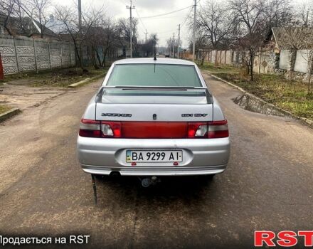 Серый ВАЗ 2110, объемом двигателя 1.6 л и пробегом 200 тыс. км за 2050 $, фото 4 на Automoto.ua