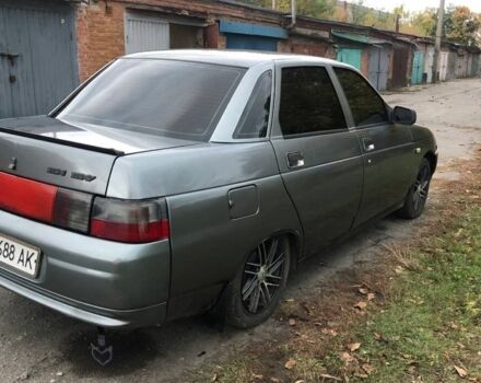 Серый ВАЗ 2110, объемом двигателя 1.6 л и пробегом 306 тыс. км за 1600 $, фото 2 на Automoto.ua