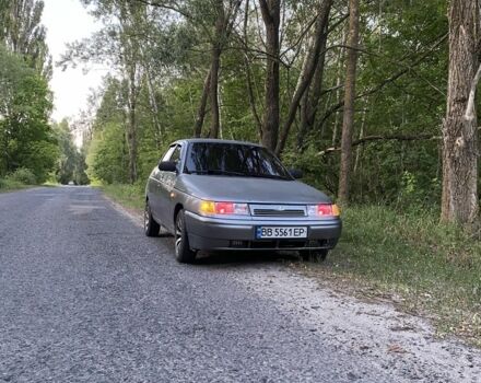 Сірий ВАЗ 2110, об'ємом двигуна 1.6 л та пробігом 253 тис. км за 2000 $, фото 3 на Automoto.ua