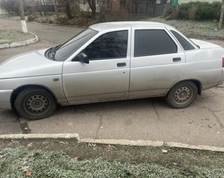 Серый ВАЗ 2110, объемом двигателя 1.6 л и пробегом 250 тыс. км за 1600 $, фото 1 на Automoto.ua