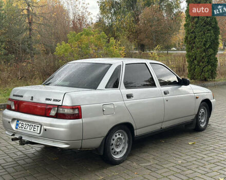 Серый ВАЗ 2110, объемом двигателя 1.6 л и пробегом 220 тыс. км за 1850 $, фото 4 на Automoto.ua