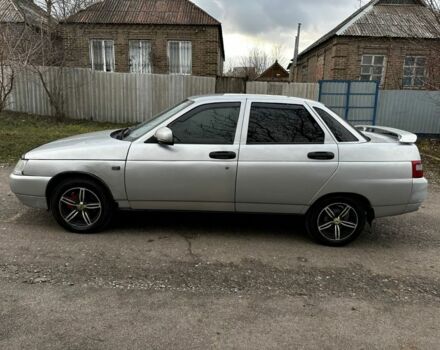 Серый ВАЗ 2110, объемом двигателя 1.6 л и пробегом 200 тыс. км за 1585 $, фото 4 на Automoto.ua