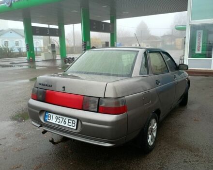 Серый ВАЗ 2110, объемом двигателя 1.6 л и пробегом 200 тыс. км за 1250 $, фото 4 на Automoto.ua