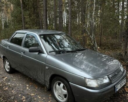 Серый ВАЗ 2110, объемом двигателя 1.6 л и пробегом 202 тыс. км за 1400 $, фото 1 на Automoto.ua