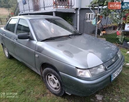 Серый ВАЗ 2110, объемом двигателя 1.6 л и пробегом 220 тыс. км за 1211 $, фото 3 на Automoto.ua