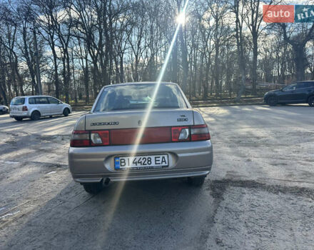 Серый ВАЗ 2110, объемом двигателя 1.6 л и пробегом 133 тыс. км за 3800 $, фото 5 на Automoto.ua