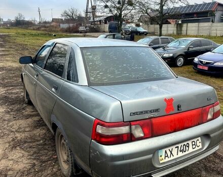 Сірий ВАЗ 2110, об'ємом двигуна 1.6 л та пробігом 190 тис. км за 1300 $, фото 4 на Automoto.ua