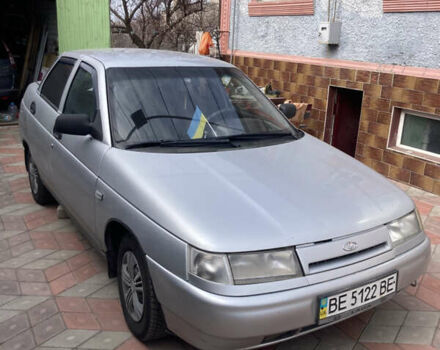 Серый ВАЗ 2110, объемом двигателя 1.6 л и пробегом 230 тыс. км за 1500 $, фото 1 на Automoto.ua