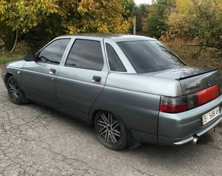 Серый ВАЗ 2110, объемом двигателя 1.6 л и пробегом 306 тыс. км за 1600 $, фото 3 на Automoto.ua