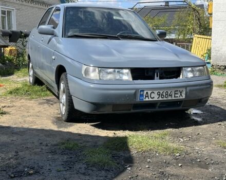 Серый ВАЗ 2110, объемом двигателя 1.6 л и пробегом 200 тыс. км за 1099 $, фото 1 на Automoto.ua