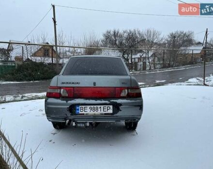 Серый ВАЗ 2110, объемом двигателя 1.6 л и пробегом 160 тыс. км за 2050 $, фото 2 на Automoto.ua