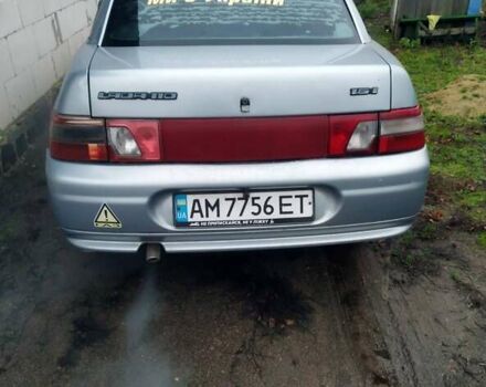 Серый ВАЗ 2110, объемом двигателя 1.6 л и пробегом 285 тыс. км за 2150 $, фото 4 на Automoto.ua