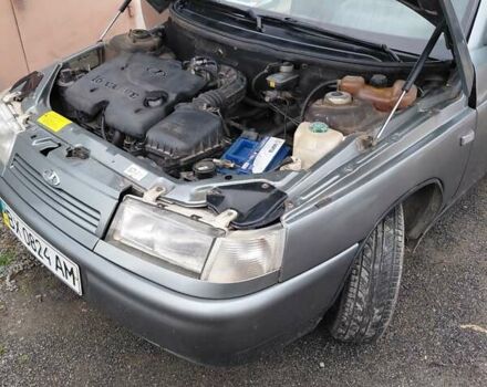 Серый ВАЗ 2110, объемом двигателя 1.6 л и пробегом 173 тыс. км за 2500 $, фото 4 на Automoto.ua