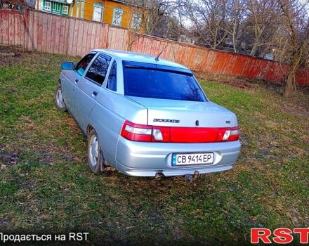 Серый ВАЗ 2110, объемом двигателя 1.6 л и пробегом 140 тыс. км за 2500 $, фото 4 на Automoto.ua