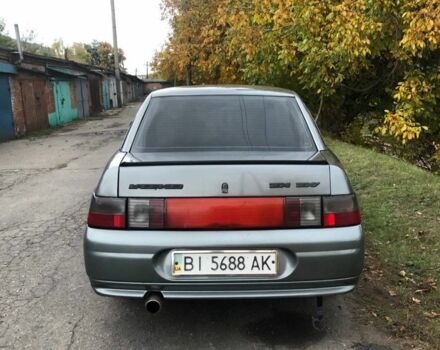 Серый ВАЗ 2110, объемом двигателя 1.6 л и пробегом 306 тыс. км за 1600 $, фото 1 на Automoto.ua