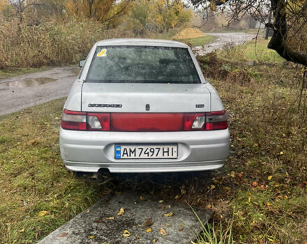 Серый ВАЗ 2110, объемом двигателя 1.6 л и пробегом 235 тыс. км за 1555 $, фото 2 на Automoto.ua