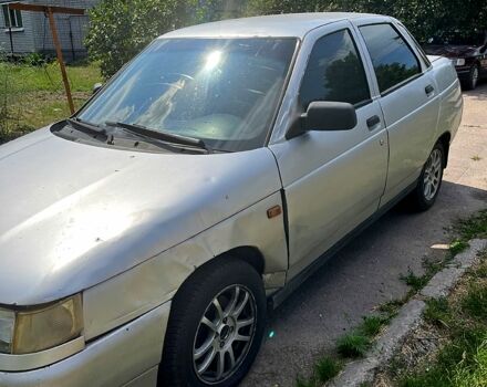 Серый ВАЗ 2110, объемом двигателя 1.5 л и пробегом 324 тыс. км за 650 $, фото 1 на Automoto.ua
