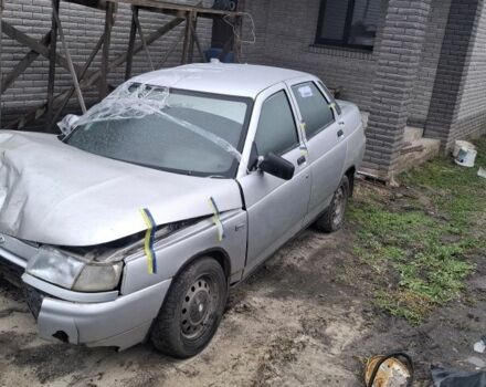 Серый ВАЗ 2110, объемом двигателя 1.6 л и пробегом 170 тыс. км за 800 $, фото 2 на Automoto.ua