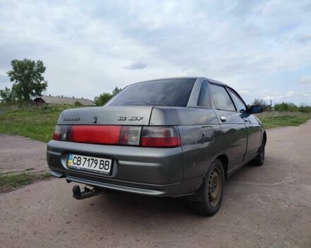 Сірий ВАЗ 2110, об'ємом двигуна 1.6 л та пробігом 170 тис. км за 1600 $, фото 4 на Automoto.ua