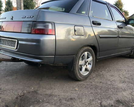 Серый ВАЗ 2110, объемом двигателя 1.6 л и пробегом 200 тыс. км за 3000 $, фото 4 на Automoto.ua
