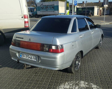 Серый ВАЗ 2110, объемом двигателя 1.6 л и пробегом 133 тыс. км за 2100 $, фото 2 на Automoto.ua