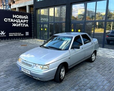Серый ВАЗ 2110, объемом двигателя 1.6 л и пробегом 200 тыс. км за 1999 $, фото 1 на Automoto.ua
