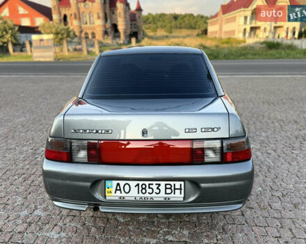 Серый ВАЗ 2110, объемом двигателя 1.6 л и пробегом 60 тыс. км за 1999 $, фото 8 на Automoto.ua