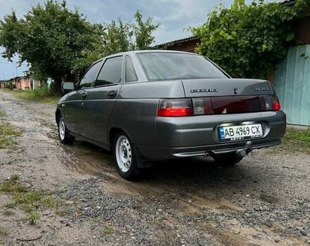 Серый ВАЗ 2110, объемом двигателя 1.6 л и пробегом 130 тыс. км за 3050 $, фото 2 на Automoto.ua