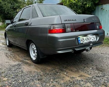 Серый ВАЗ 2110, объемом двигателя 1.6 л и пробегом 130 тыс. км за 3050 $, фото 5 на Automoto.ua